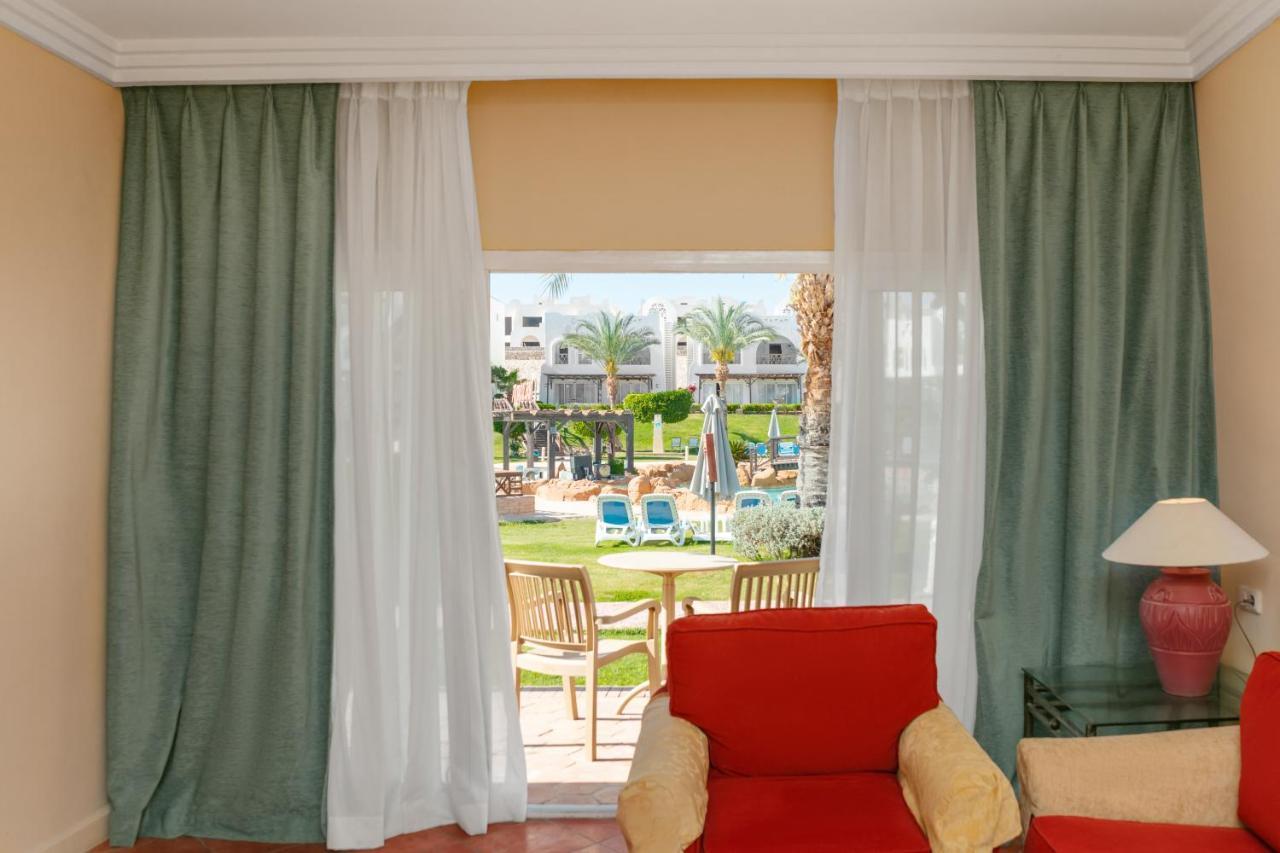 Sharm Dreams Vacation Club - Aqua Park Hotel Eksteriør billede Curtains